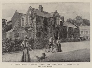Appleton House, Norfolk, wo die Flitterwochen verbracht werden