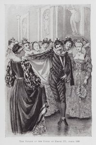 Tanz: Die Pavane am Hofe von Heinrich III, um 1580 von Percy Macquoid