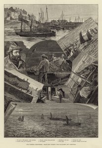 Unsere Fischereiindustrie: Treibnetzfischerei auf Sardinen vor Cornwall von Percy Robert Craft