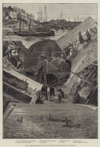 Unsere Fischereiindustrie, Treibnetzfischerei auf Sardinen vor Cornwall von Percy Robert Craft
