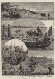 Unsere Fischereiindustrie, Makrelenfischen in Eastbourne (Gravur) von Percy Robert Craft
