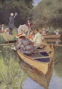 Illustration für Little Women von Louis M. Alcott von Percy Tarrant