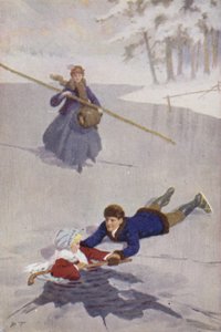 Illustration für Little Women von Louis M. Alcott von Percy Tarrant