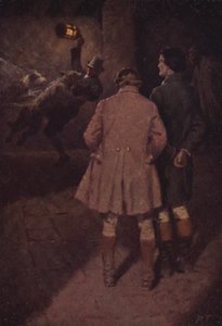 Illustration für Wuthering Heights von Emily Bronte von Percy Tarrant
