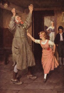 Illustration für Wuthering Heights von Emily Bronte von Percy Tarrant