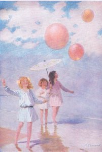 Planschen im Sonnenschein, Illustration aus My Magazine