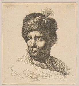 Büste eines Polen, nach 1641 von Peregrine Lovell