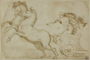 Apollo fährt den Sonnenwagen