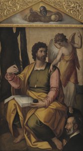 Matthäus der Evangelist mit Wohltäter