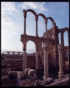 Ansicht der Stadt, 705-710 n. Chr. von Period Umayyad