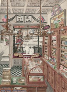 Zigarrenladen, 1901, 1935-1942 von Perkins Harnly