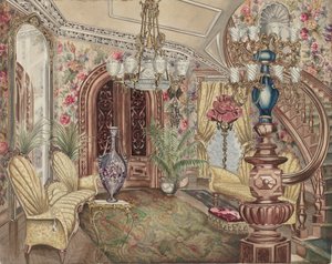 Eingangshalle, 1935-1942 von Perkins Harnly