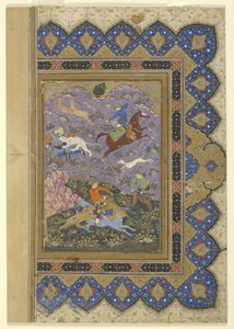 Eine Jagd von Persian School