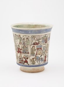 Becher mit Darstellung des 