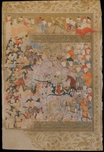 Die Schlacht gegen die Byzantiner um Aleppo