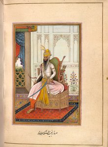 Porträt von Ranjit Singh, Maharaja von Punjab