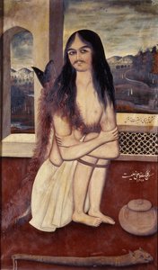 Porträt von Shamsi Tabrizi, dem Derwisch, um 1840-1 von Persian School