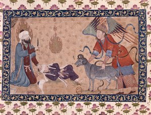 Opferung Abrahams von Persian School