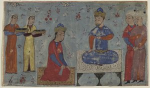 Sindukht vor Sam von Persian School