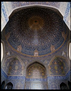 Ansicht der Hauptkuppel der Jameh-Moschee von Persian School