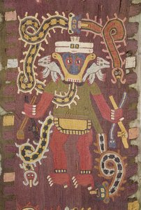 Wollene mythologische Figur, Paracas-Stamm