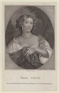 Nell Gwyn, Mätresse von König Karl II. von Peter (after) Lely