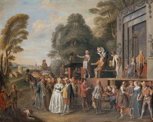 Die Scharlatane, ein Freilichttheater von Peter Angelis