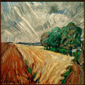 Nach dem Regen (Landschaft)