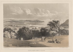 Napha aus dem Bambusdorf, Litho von Sarony und Co., 1855