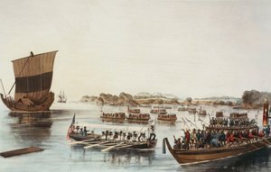 Den Rubikon überschreiten, ca. 1853