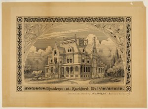 N. C. Thompson Haus, Rockford, Illinois, Perspektive