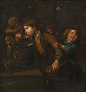 Die Jungen um den Brei