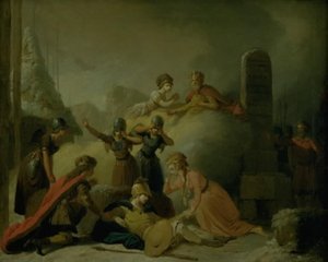 Schlussszene aus Johannes Ewalds "Balders Tod" von Peter Cramer
