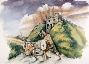Cynric kämpft gegen die Briten in Old Sarum