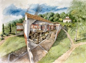 Römische Villa von Lullingstone, 4. Jahrhundert, ca. 1990-2010