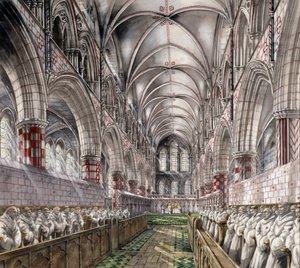 Rievaulx Abbey, 13. Jahrhundert, ca. 1990-2010 von Peter Dunn
