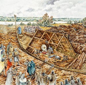 Schiffsgrab von Sutton Hoo, 7. Jahrhundert, 1990-2010