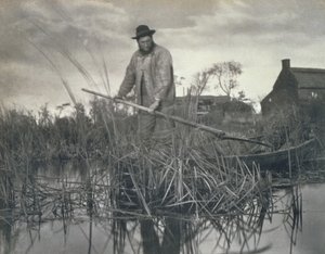 Heimkehr aus den Sümpfen, Leben und Landschaft auf den Norfolk Broads, 1886 von Peter Emerson und Thomas Goodall