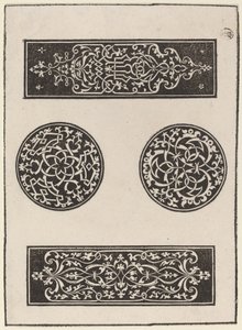 Dekorative Paneele von Peter Flötner