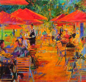 Le Jardin des Tuileries von Peter Graham (Contemporary)