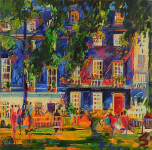 Die Nachtigall sang, Berkeley Square von Peter Graham