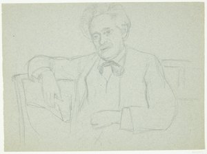 Holzschneider F. Hendriksen von Peter Hansen