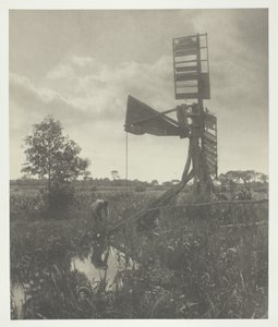 Eine zerstörte Wassermühle von Peter Henry Emerson