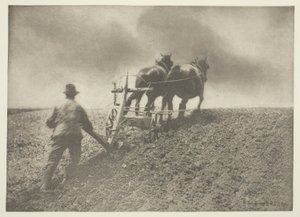 Ein harter Zug, (Suffolk) von Peter Henry Emerson