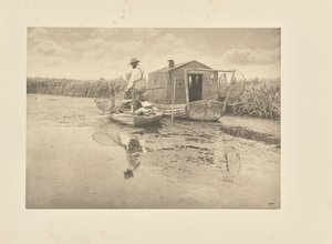 Das Zuhause eines Aal-Fängers von Peter Henry Emerson