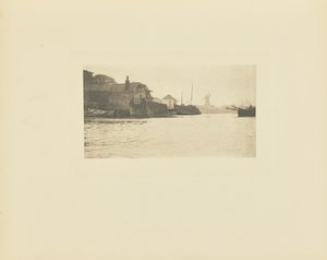 Auf dem Weg zum North River von Peter Henry Emerson