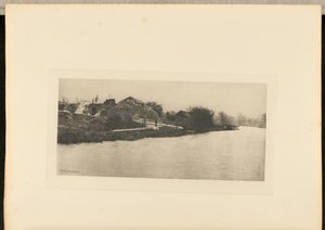 Ziegelwerk am Fluss Bure, Norfolk von Peter Henry Emerson