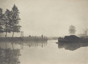Buckenham Fähre, 1890-1891, gedruckt 1893 von Peter Henry Emerson