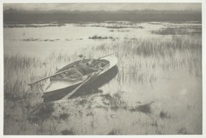 Schütze arbeitet sich zum Wild hoch von Peter Henry Emerson