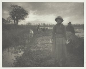 Heu im Sumpf polen von Peter Henry Emerson
